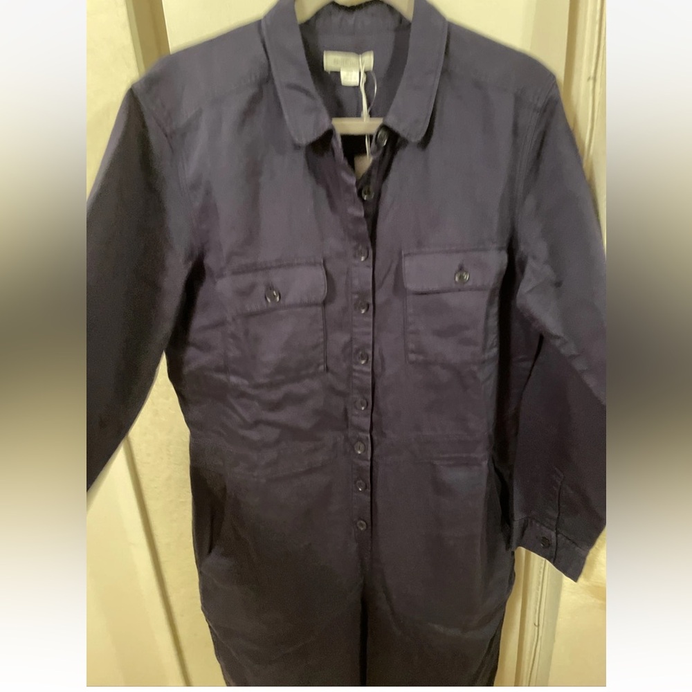 NWT Outerknown S.E.A. Jumpsuit Size Dark Navy Blue Coveralls sz s - Picture 2 of 4